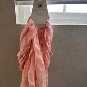 Soft pink scarf by Big Life Foundation